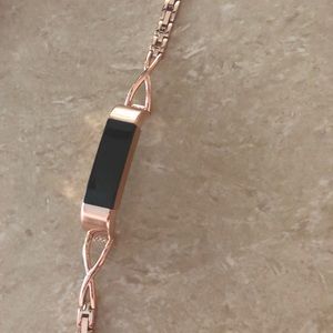 Fitbit Alta HR, rose gold wristband